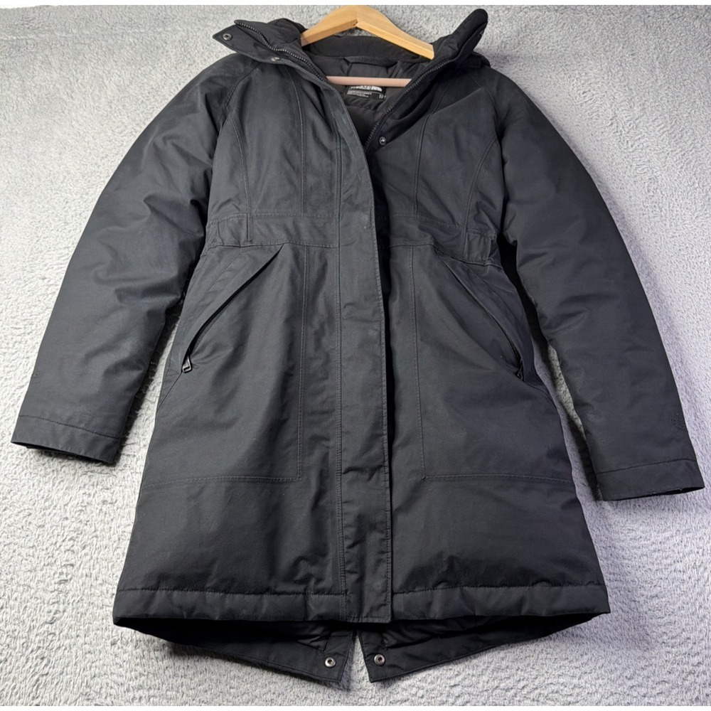 North Face Jacket Womens XS Parka DryVent Goose Down Puffer Removed Fur Hoodie